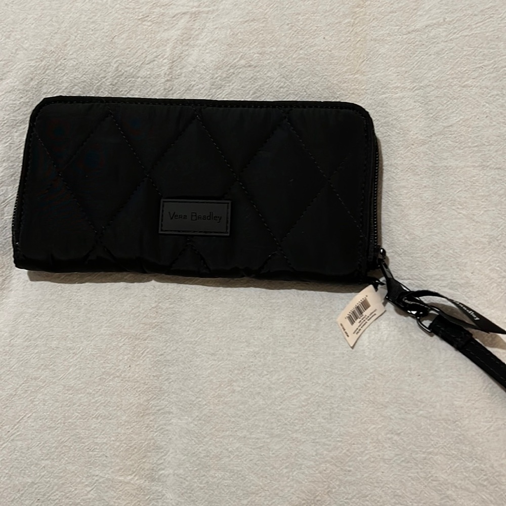 NWT ultralight RFID accordion wristlet